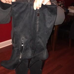 Guess Suede heel boots